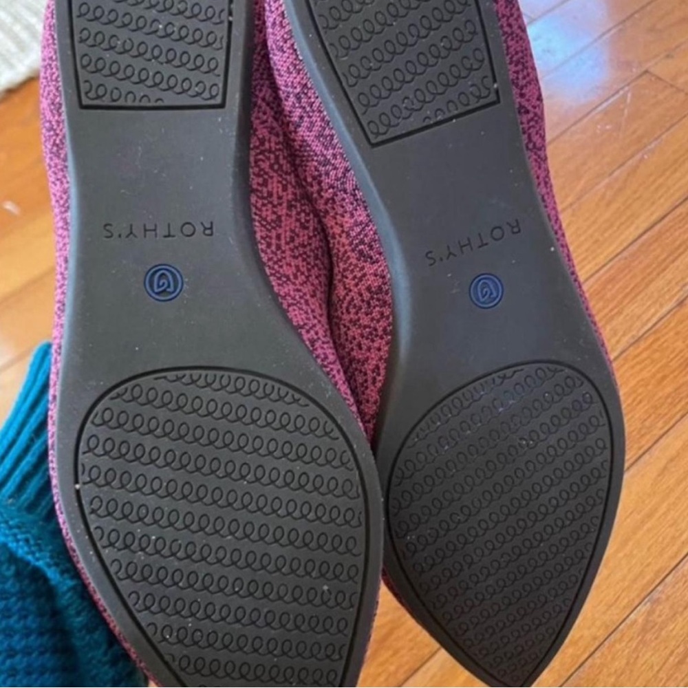 Rothy's Fig Python Retired The Point Flat 7.5 - image 6